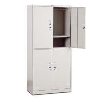 钱柜 QG4717609 四门更衣储物柜铁皮柜 1800*850*420mm（单位：台）白色