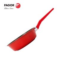 法格（FAGOR）钛晶多用锅 FG-HTJ2402 24cm 炒锅（单位：个） 红色