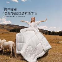 水星家纺（MERCURY） 523671 羊毛冬被 200*230cm（单位：床）