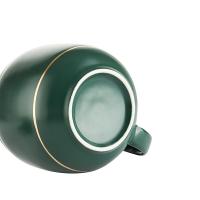 WORLD KITCHEN WK-SWBG38/KZ/JY/GR 商务办公陶瓷杯380ml（单位：个）墨绿