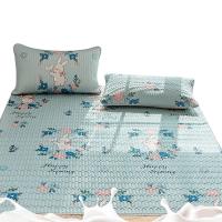罗蒙 LM-5004 绿野仙踪乳胶席三件套  凉席180*200cm 枕套48*74cm*2 （单位: 套） 绿色