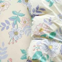 紫罗兰 VDZLPSS13231 全棉斜纹四件套 被套200x230cm*1 床单230x250cm*1 枕套48x74cm*2 (单位: 套)布莱迪、花草香依、花漾星辰三款花色随机发