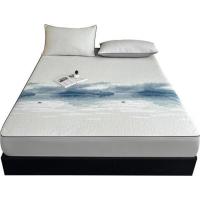 奥特佳（ORTEGA） JF100028 凉感提花床笠软席三件套 枕套48*74cm*2床单180*200cm*1 (单位: 套)颜色随机发