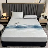奥特佳（ORTEGA） JF100028 凉感提花床笠软席三件套 枕套48*74cm*2床单180*200cm*1 (单位: 套)颜色随机发