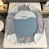 奥特佳（ORTEGA） JF100028 凉感提花床笠软席三件套 枕套48*74cm*2床单180*200cm*1 (单位: 套)颜色随机发