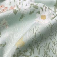 紫罗兰 VDZLPSS13230 磨绒印花AB版四件套 被套200x230cm*1 床单230x245cm*1 枕套48x74cm*2 (单位: 套)森林拼图、城市晨曦、玉兰锦三款花色随机发