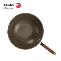 法格（FAGOR）钛晶陶瓷炒锅 FG-HTJ3206 32cm （单位：个） 黑色