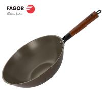 法格（FAGOR）钛晶陶瓷炒锅 FG-HTJ3206 32cm （单位：个） 黑色