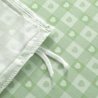 喜芙妮（SOFTNIE） XF-T2401 床品四件套被套200*230cm床单220*240cm枕套50*80cm*2 （单位：套）绿白色