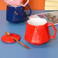 贝格帝 BGD-ZS03 星空钻石杯套装 1杯1勺（单位：套） 多色随机