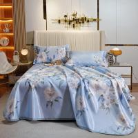花花公子 H3LX2401 冰丝凉席三件套-幸福花海 席子230*250cm±3cm，枕套48*74cm±2cm*2 冰丝面料 (单位:套)