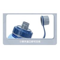 贝格帝 BGD-B1500 经典太空杯 1500ml（单位：个） 多色随机