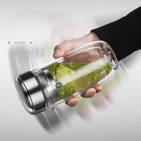 明霞 MXJD8003-ST400 高硼硅双层鹅蛋杯400ML（单位：个）本色