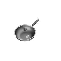 百斯克 BSK-GT250408 福运满满锅具两件套 炒锅30cm*1+煎锅26cm*1 (单位: 套) （带锅盖）