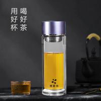璞莉丝 双层玻璃杯 茗逸系列 PLS8043 300ml 1个/箱 (单位:个) 颜色随机