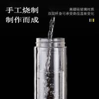 璞莉丝 双层玻璃杯 茗逸系列 PLS8043 300ml 1个/箱 (单位:个) 颜色随机