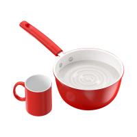 荣事达（Royalstar）RSD047-FJ暖心奶锅二件套锅22cm+杯子350ml(单位:套)
