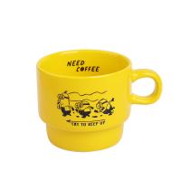 小黄人（MINIONS） CBH030011 大眼萌系列-咖啡系列-奔跑叠叠杯 280mL （单位：个）