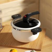 巴米乐（BURNELL） BNL-G230 珐琅微压多用锅 锅具 26cm 象牙色（单位：个）