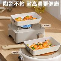 炊大皇（COOKER KING） BC18JG 白瓷玉子烧煎锅 锅具 18cm 白色（单位：个）