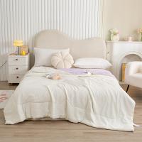 路易卡罗（Louis Kellog） LK-0705 大豆系列泡泡纱柔肤被 被子 180*210cm 象牙色（单位：床）