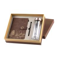 翌方源 YFY-0018 风雅组合套装 320ml 玻璃杯 笔记本 签字笔 (单位:个)