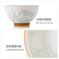 巴米乐（BURNELL） BNL-C307 拾光陶瓷餐具套装（16件套） 4.5英寸碗*5+5英寸碗*2+8英寸盘*4+140mm勺子*5（单位：套）