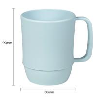 茶花（CHAHUA） 54001漱口杯簌 塑料杯 350ML （单位:个） 蓝色
