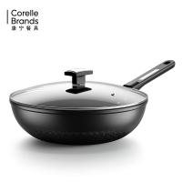 康宁餐具（Corelle Brands） 零涂层精铁炒锅 CB-JSG04-SL/KZ 32cm (单位:个)