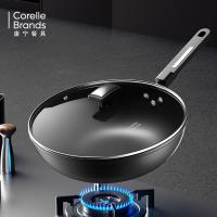 康宁餐具（Corelle Brands） 零涂层精铁炒锅 CB-JSG04-SL/KZ 32cm (单位:个)