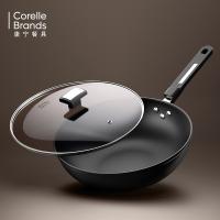 康宁餐具（Corelle Brands） 零涂层精铁炒锅 CB-JSG04-SL/KZ 32cm (单位:个)