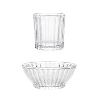 米薇可（MIEIVC） M-CJ002 米高玻璃餐具两件套 杯子225ml*1+小碗400ml*1（单位：套）