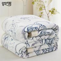 伊伊爱 TZ0TK02300166 欧棉绒双面加厚绒印花毛毯 200*230cm （单位：条） 颜色随机