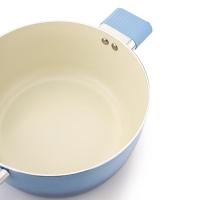 康巴赫（KOBACH） LPB-TD24A 溢彩不粘汤炖锅 24cm （单位：个）蓝色