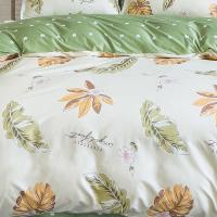 花花公子 亲肤棉四件套春日 活性印染 P-YL2504 被套200*230cm+床单235*240cm+枕套48*74cm*2 (单位:套)