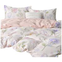 德泽DZ-JFYJ0518 纯棉活性四件套 枕套48*74cm*2 床单230*250cm被套200*230cm（单位：套）