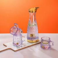 贝格帝 花漫朝熙水具5件套 HMCX-5 1000ML水壶*1+200ML水杯*4 (单位:套)