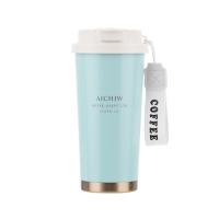 爱奇屋  AI-L83  不锈钢咖啡杯  480ML （单位：个）颜色随机