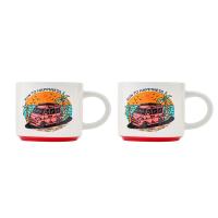 WORLD KITCHEN WK-BH02T63C-JY/KZ 奔向幸福系列咖啡杯两件组 480ml*2 （单位：套）白色