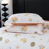 红蜻蜓 HQT-TJ8101 暖阳浅语亲肤棉套件（被套200*230cm+床单230*250cm+枕套48*74cm*2个）（单位:套）