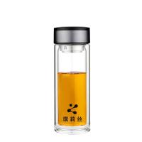 璞莉丝 PLS5140 万达系列 双层玻璃杯 320ml（单位：个）颜色随机发货