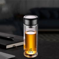 璞莉丝 PLS5140 万达系列 双层玻璃杯 320ml（单位：个）颜色随机发货