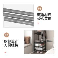 四万公里 SWJ6026 拐角落地衣架 双层 45*45*180cm 黑色 (单位:个)