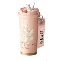 格沵（GERM） GE-23AW-B47 铃兰系列闪耀保温杯 500ml （单位：个） 雾粉