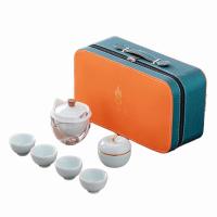 八方礼 BFL2024-9 吉祥如意茶具 1茶壶1茶叶罐4茶杯(单位：套)