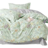 紫罗兰 VDZLPSS13230 磨绒印花AB版四件套 被套200*230cm 床单230*245cm 枕套48*74cm*2 款式随机发货 (单位:套)