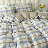 红蜻蜓 HQT-TJ8504时尚全棉四件套-德罗克 被套200×230cm×1 床单230×250cm×1 枕套48×74cm×2（单位：套）