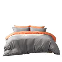 富安娜（fuanna） 时光简语 床品套件 四件套203*229cm 灰色（单位：套）被套：203*229cm、床单：230*250cm、枕套：74*48cm*2