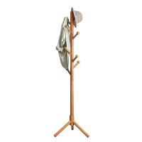 臻远 ZY5052286 落地衣帽架 48*48*172.5cm 胡桃色 (单位:个)
