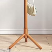 臻远 ZY5052286 落地衣帽架 48*48*172.5cm 胡桃色 (单位:个)